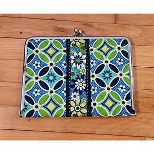 Vera Bradley Floral Fabric Slip-in Photo Album with Plastic Sleeves Show And Tel